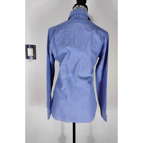 Polo Ralph Lauren Shirt DS Carryover Size 141/2  Mens Button down cotton blue - Picture 4 of 12